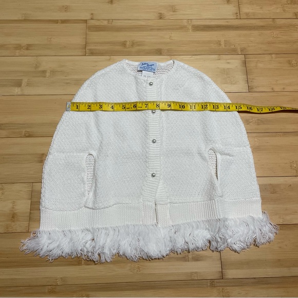 NEW Julius Berger Sweater Shaw P & P Cape Toddler Girl - Picture 5 of 10